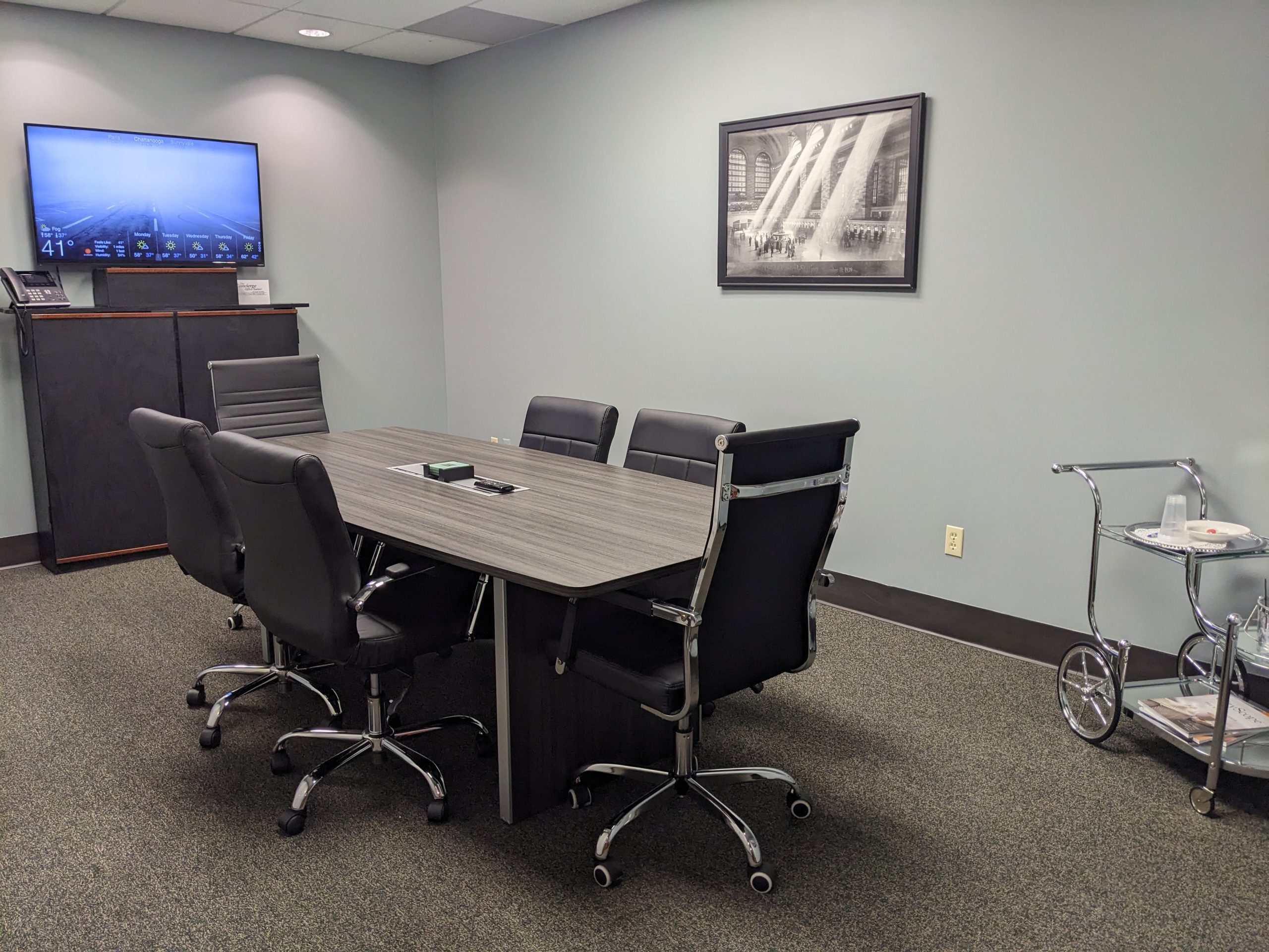 The Concierge Office Suites Conference Room in Chattanooga, TN
